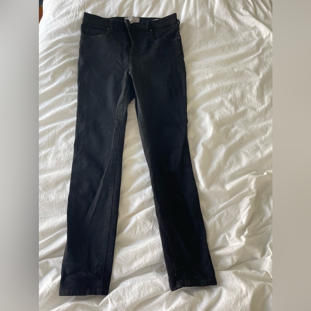 Everlane black skinny jeans sz 30 regular